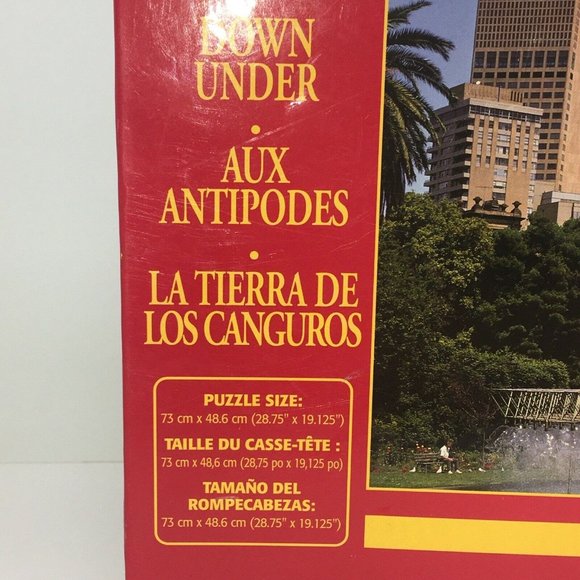 SurLox Jigsaw Puzzle Melbourne Australia Down Under 1000 Pieces 2004 Sur Lox New - Picture 3 of 12